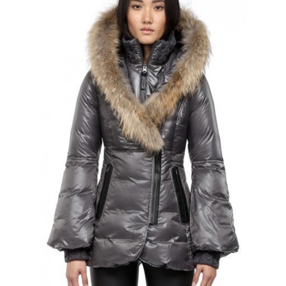 mackage • peaches puffy parka charcoal